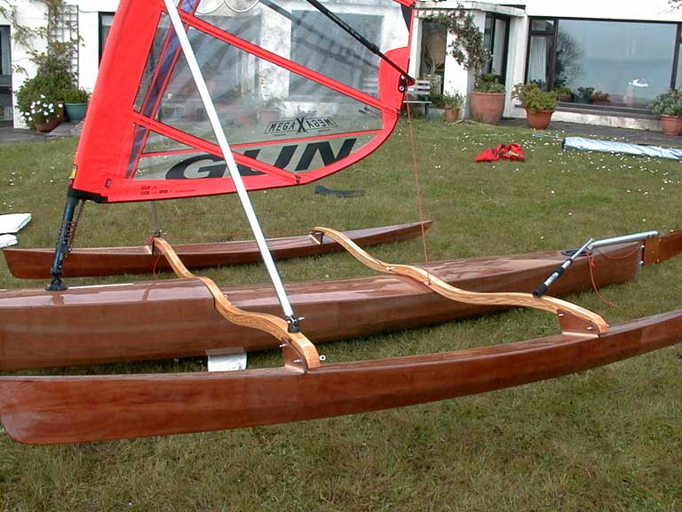 ETIENNE MULLER'S BOAT BUILDING - WATERSTRIDER RIGGED / 019